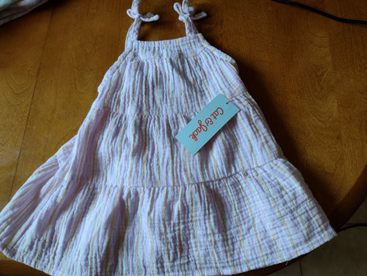 Infant Girl's Cotton Dress Size 12M