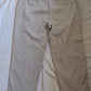 Women's Pull-On Tie Waist Pants Light Gray or Golden Green