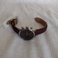 Men's Fossil Watch with Brown Genuine Leather Band Style FS4873