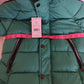 Boys Fleece Lined Puffer Coats with Hoods Sizes XS (Size 4-5), S (Size 6)