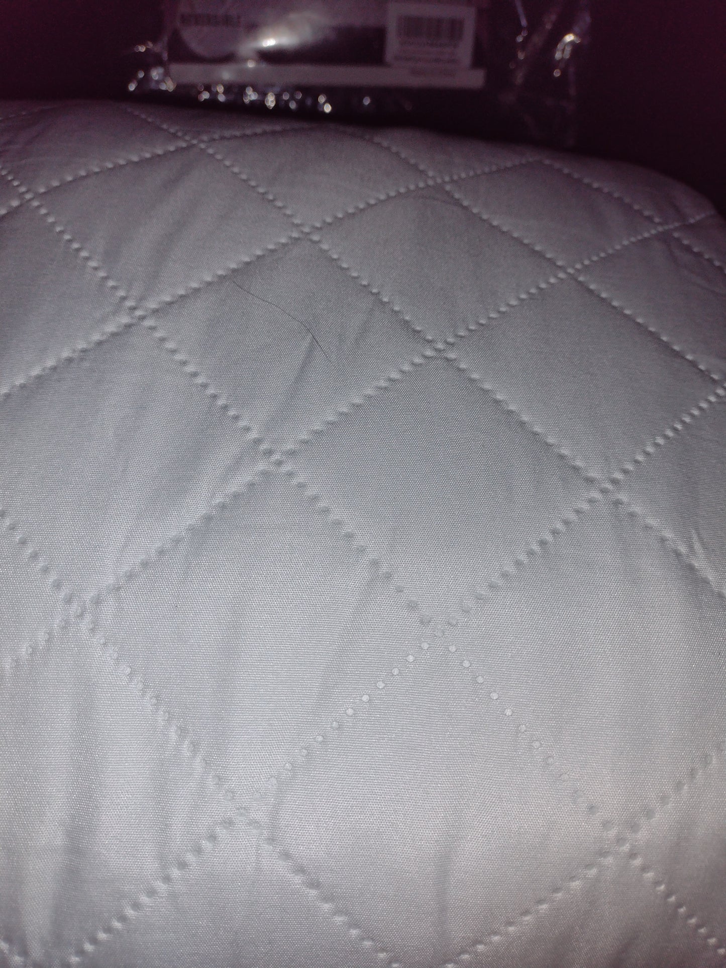 Reversible White Quilted Futon Cover by Easy-Going