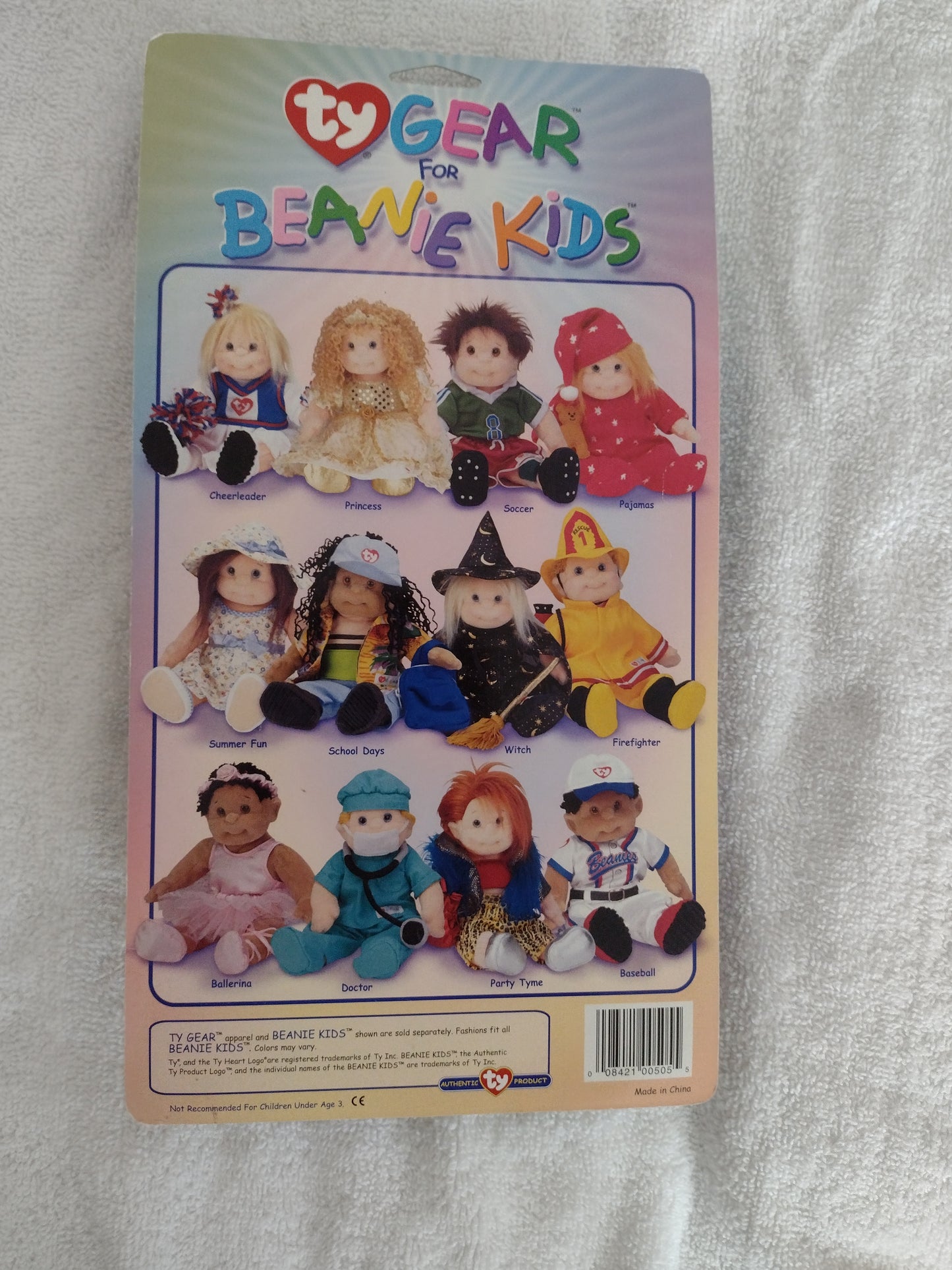 Ty Gear for Beanie Kids "School Days" Outfit for Ages 3+