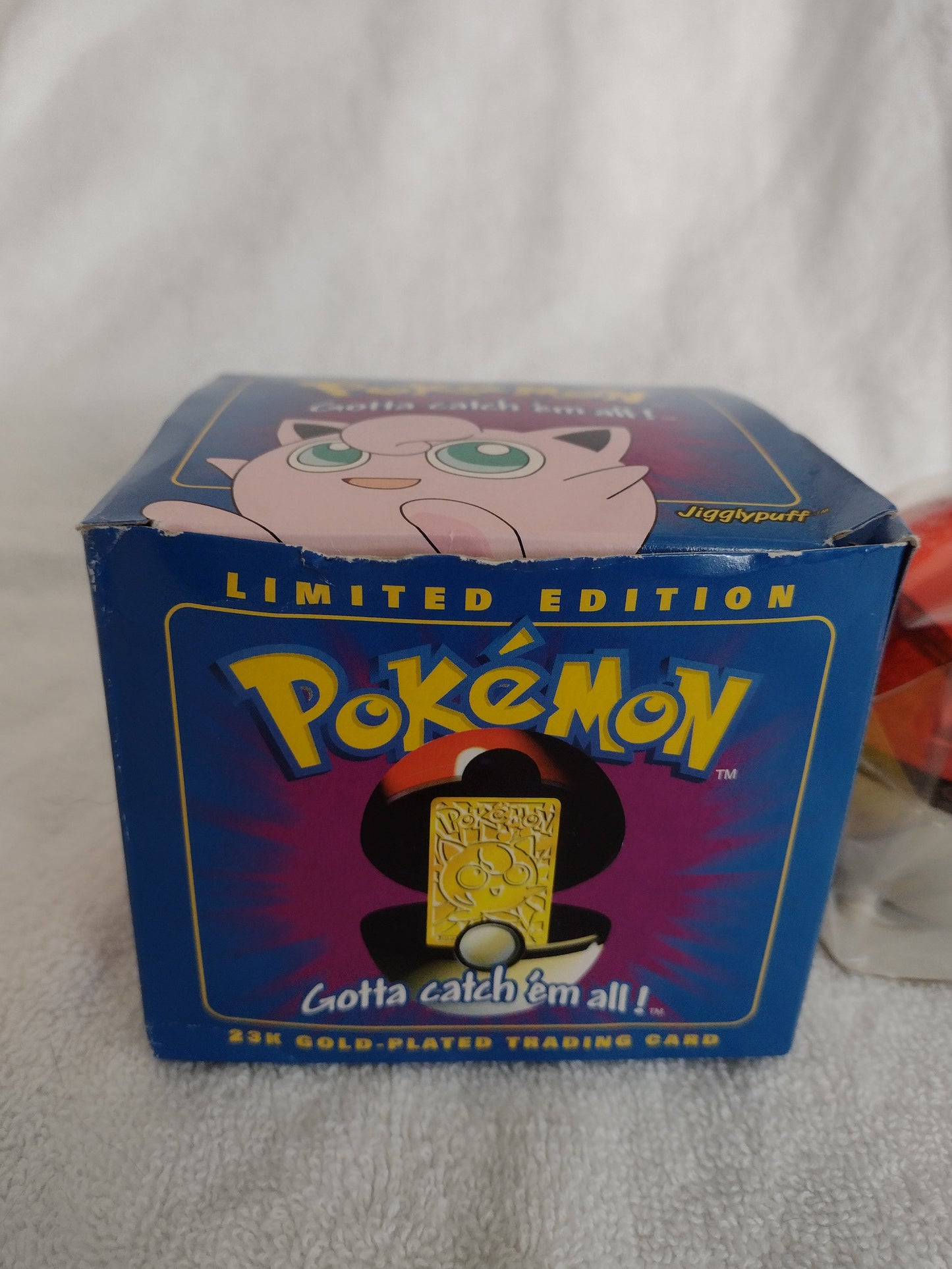 Pokemon 23K Gold-Plated Trading Card Jigglypuff for Ages 3+