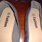 Women's Flat Gray Suede Slip-On Shoes Size 7