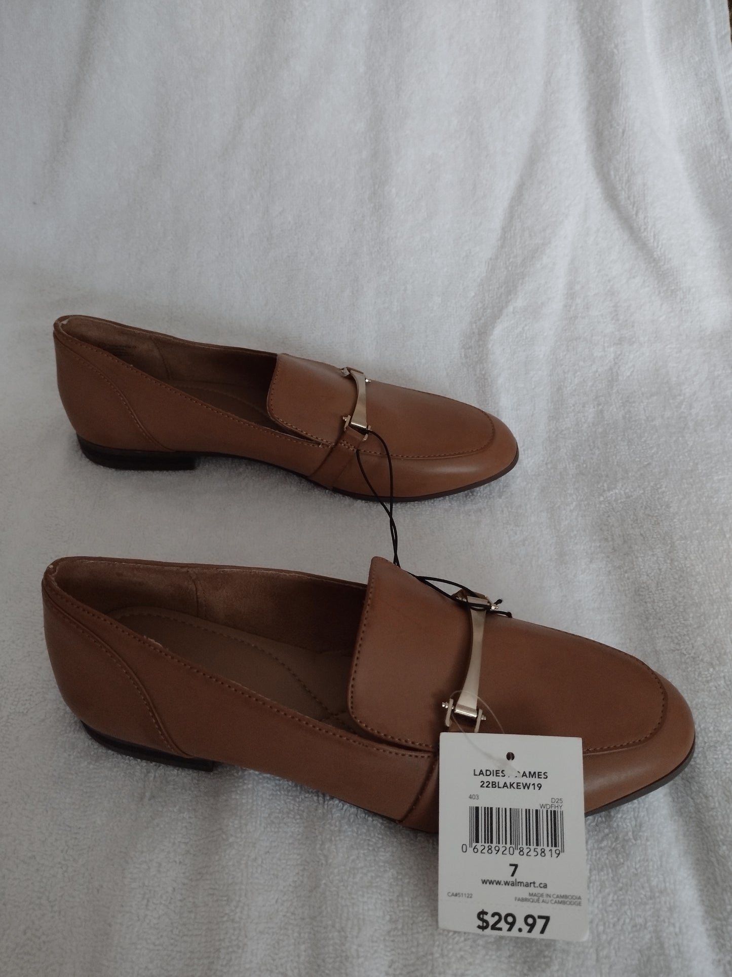 Women's Flat Blake Loafers Brown Size 7