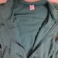 Women's Athletic Jacket with Thumb Holes Green Size S