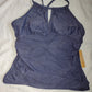 Women's Kona Sol Tankini Top with Ruching Size S (4-6)