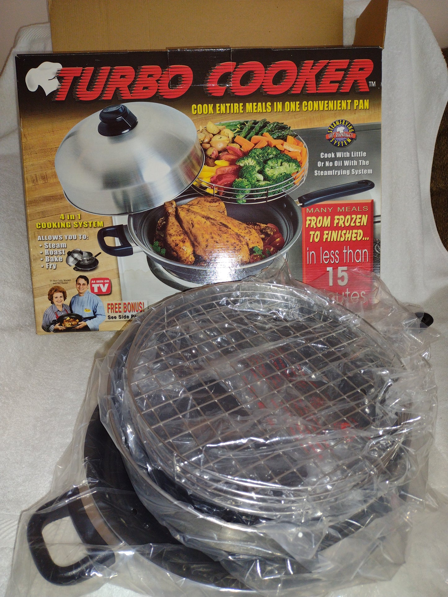 Turbo Cooker 4-in-1 Cooking System Vintage