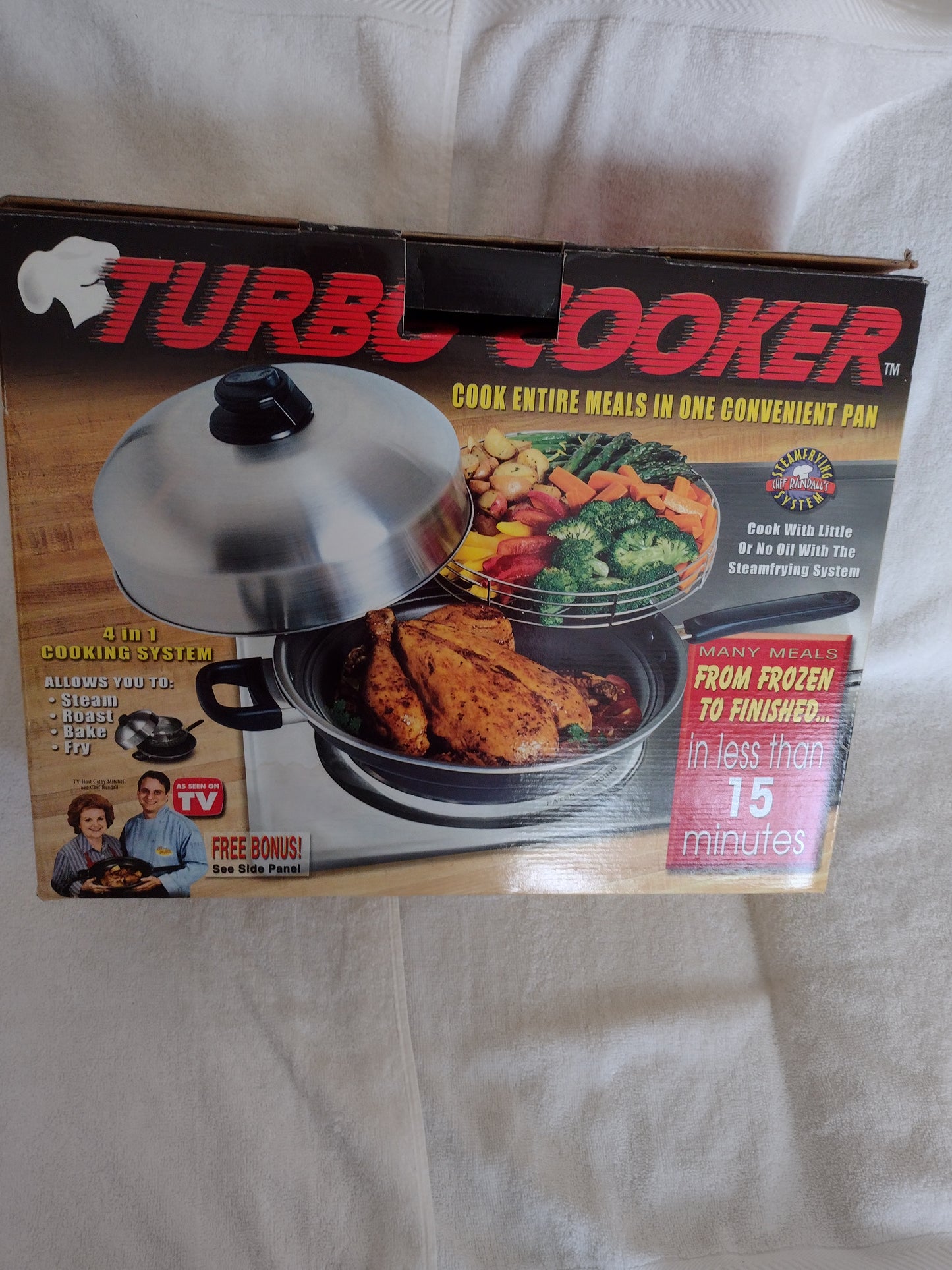 Turbo Cooker 4-in-1 Cooking System Vintage