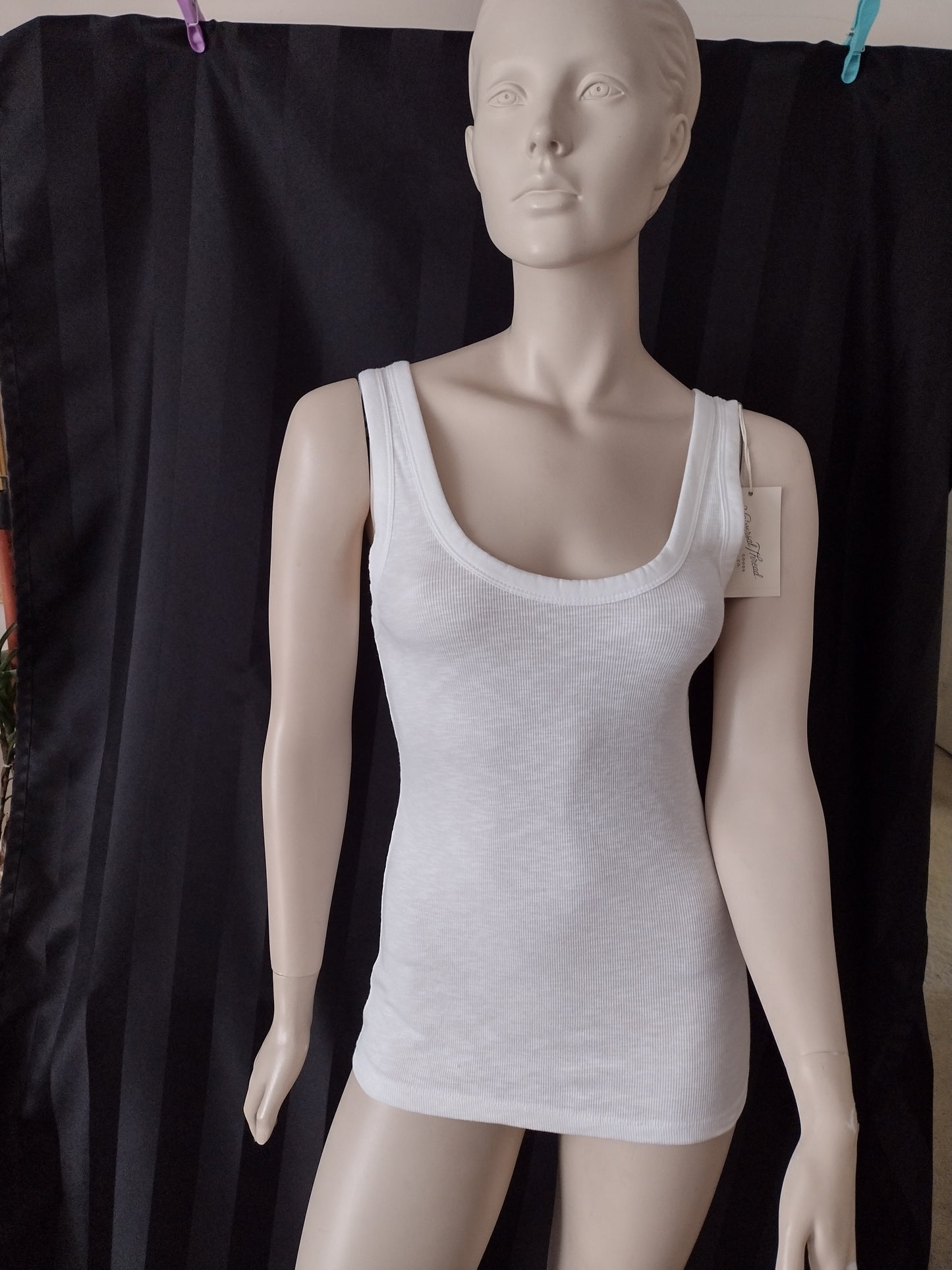 Women's Tank Tops by Universal Thread Goods Co. Size S True White