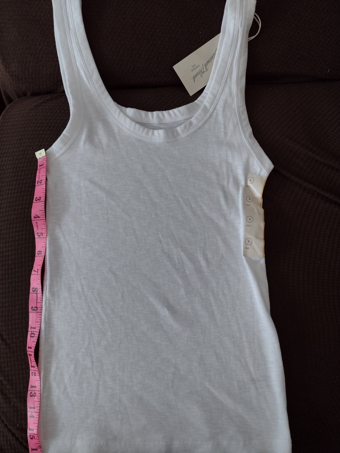 Women's Tank Tops by Universal Thread Goods Co. Size S True White