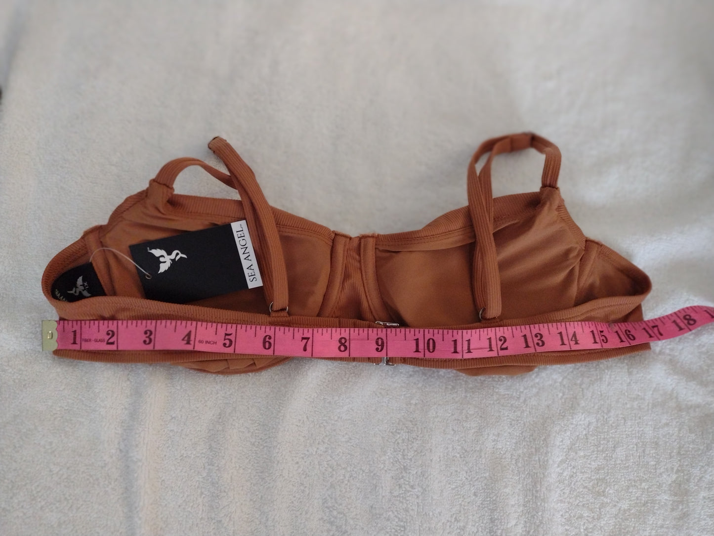 Bikini Top by Sea Angel Rust Size XL