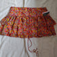 Wild Fable Pink Floral Print Ruffle Skirt Size XL