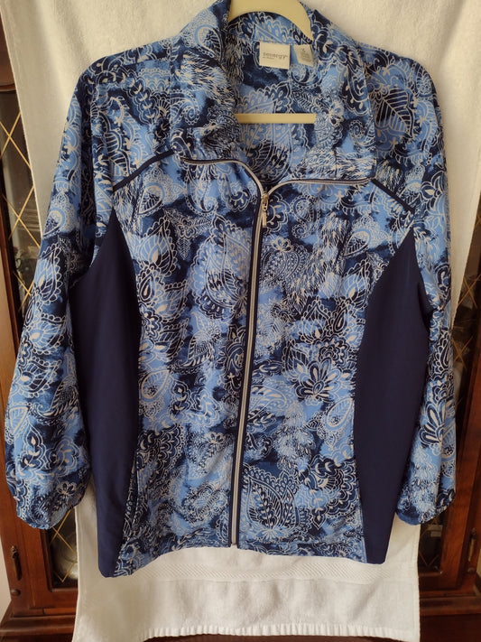 Women's Pre-Owned Zenergy by Chico's Paisley Jacket Size 3/XL