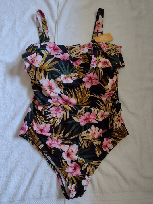 Women's Floral Kona Sol One-Piece Swimsuit Size 18W