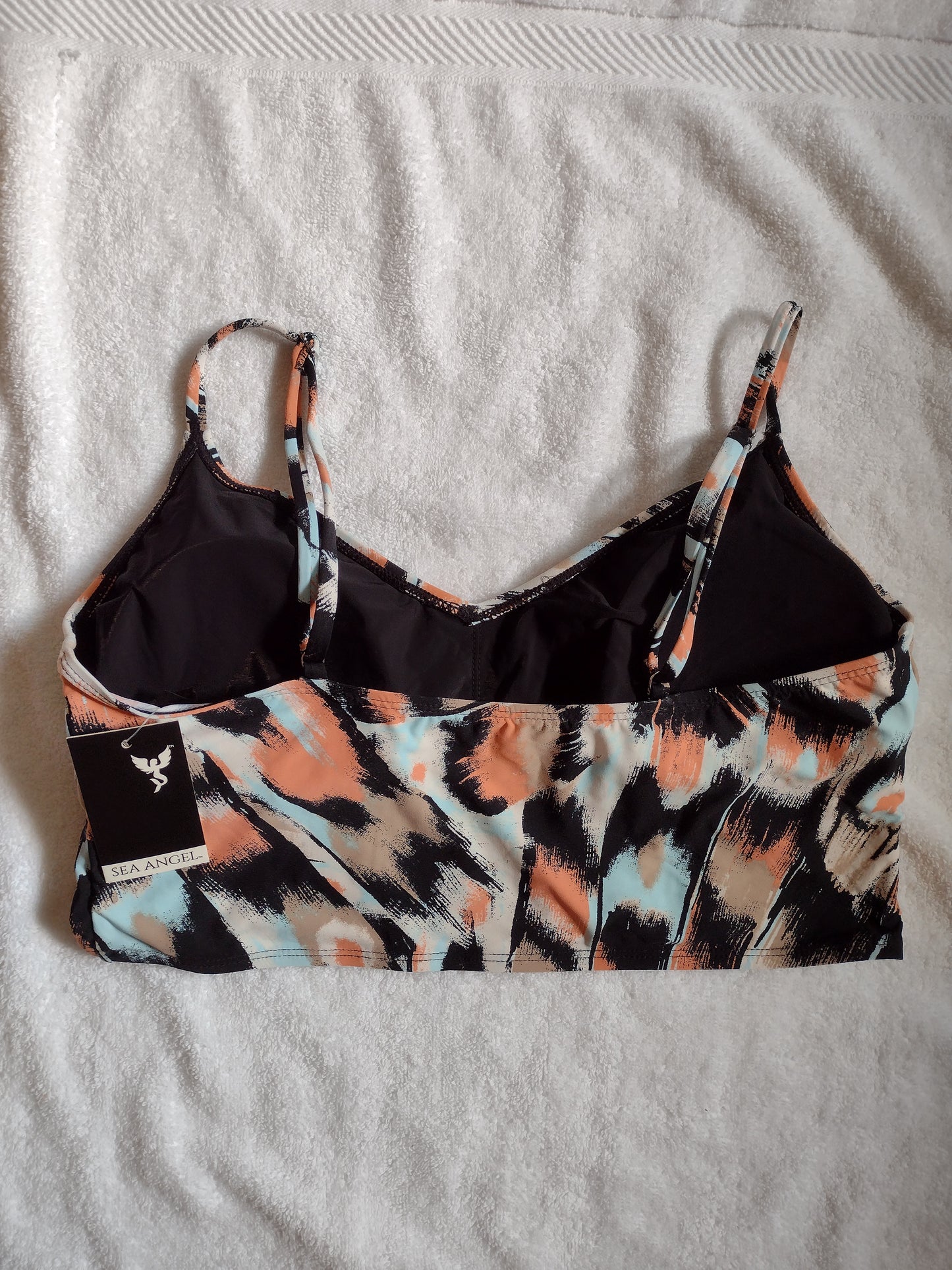 Sea Angel V Neck Swimsuit Top Size XL(16-18)