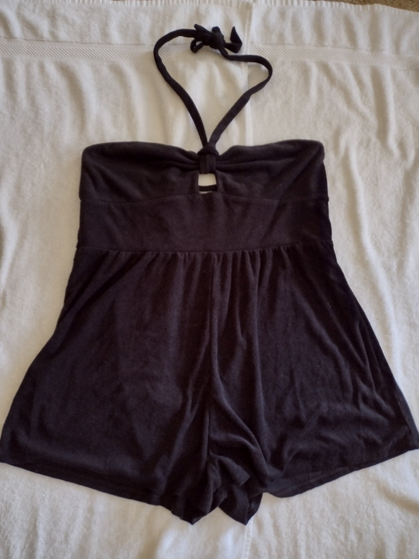 Women's Wild Fable Terry Romper Size XXL Black