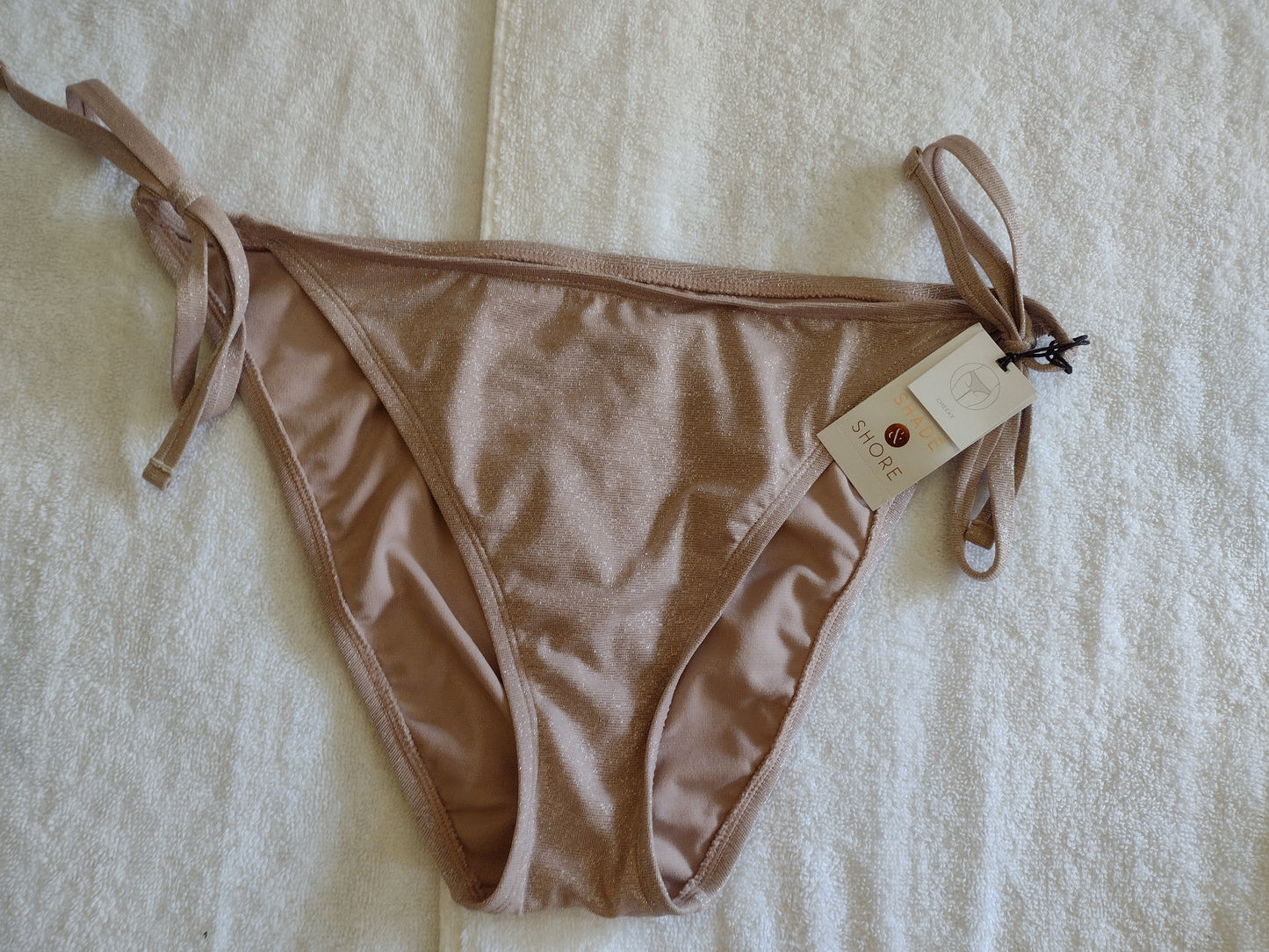 Women's Shade & Shore Cheeky Bikini Bottoms Size L(12-14)