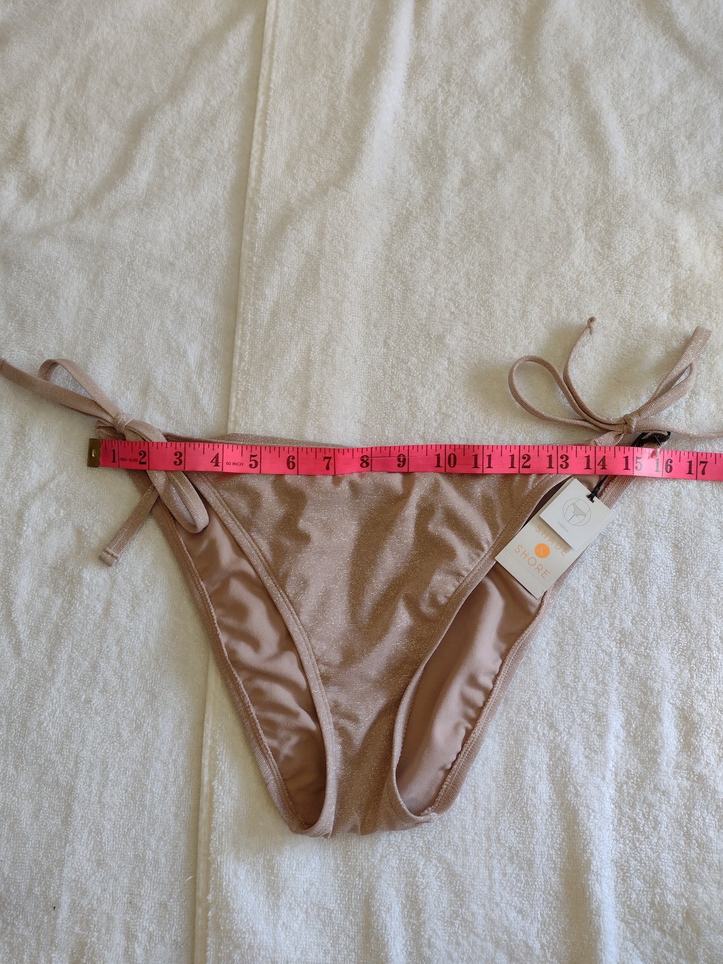 Women's Shade & Shore Cheeky Bikini Bottoms Size L(12-14)