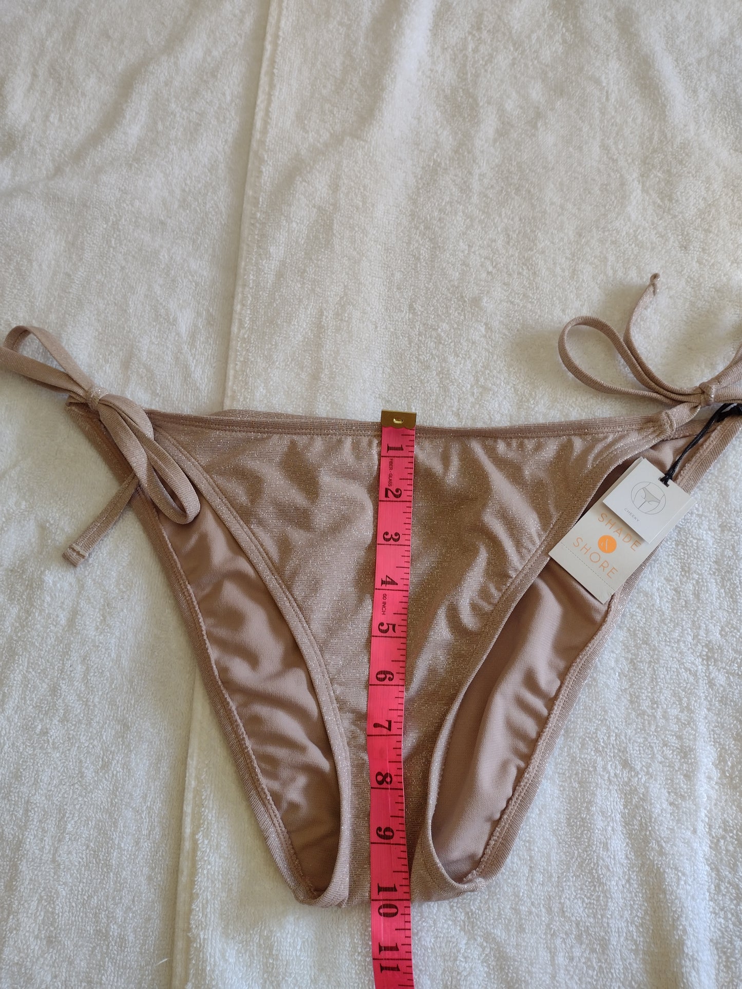 Women's Shade & Shore Cheeky Bikini Bottoms Size L(12-14)