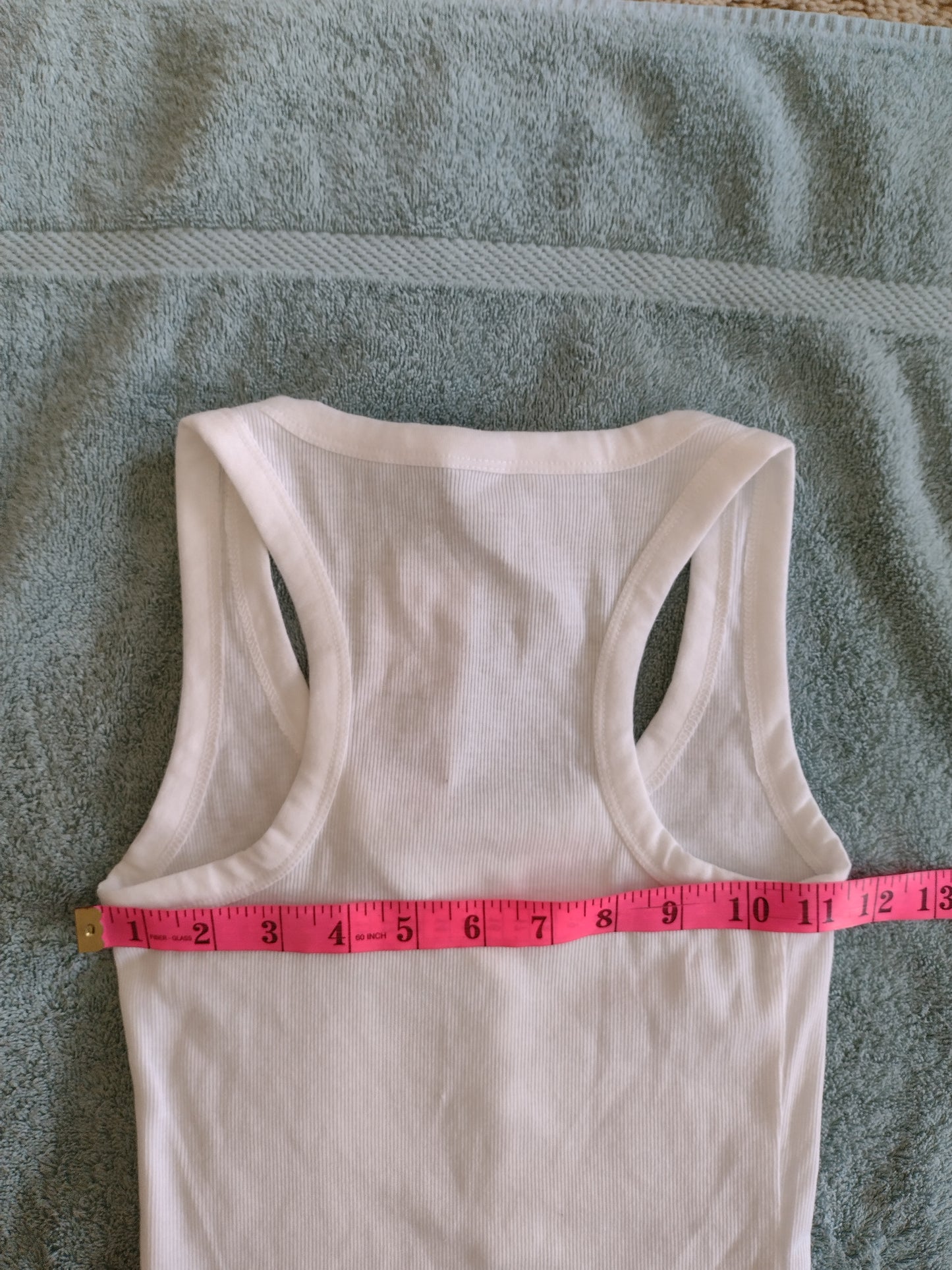 Women's Ribbed Tank Top with Racerback Size XS