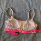 Xhilaration Juniors' Bikini Tops Size S(0-2), XL(12-14) Cream & Black