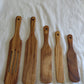 5Pcs. Wooden Spurtle Set