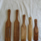 5Pcs. Wooden Spurtle Set