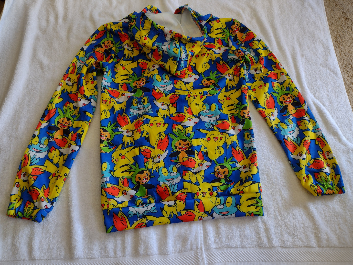 Youth Pokemon Hooded Jacket Size M