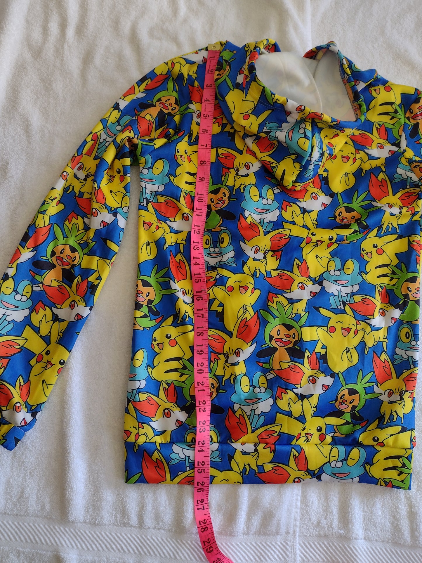 Youth Pokemon Hooded Jacket Size M