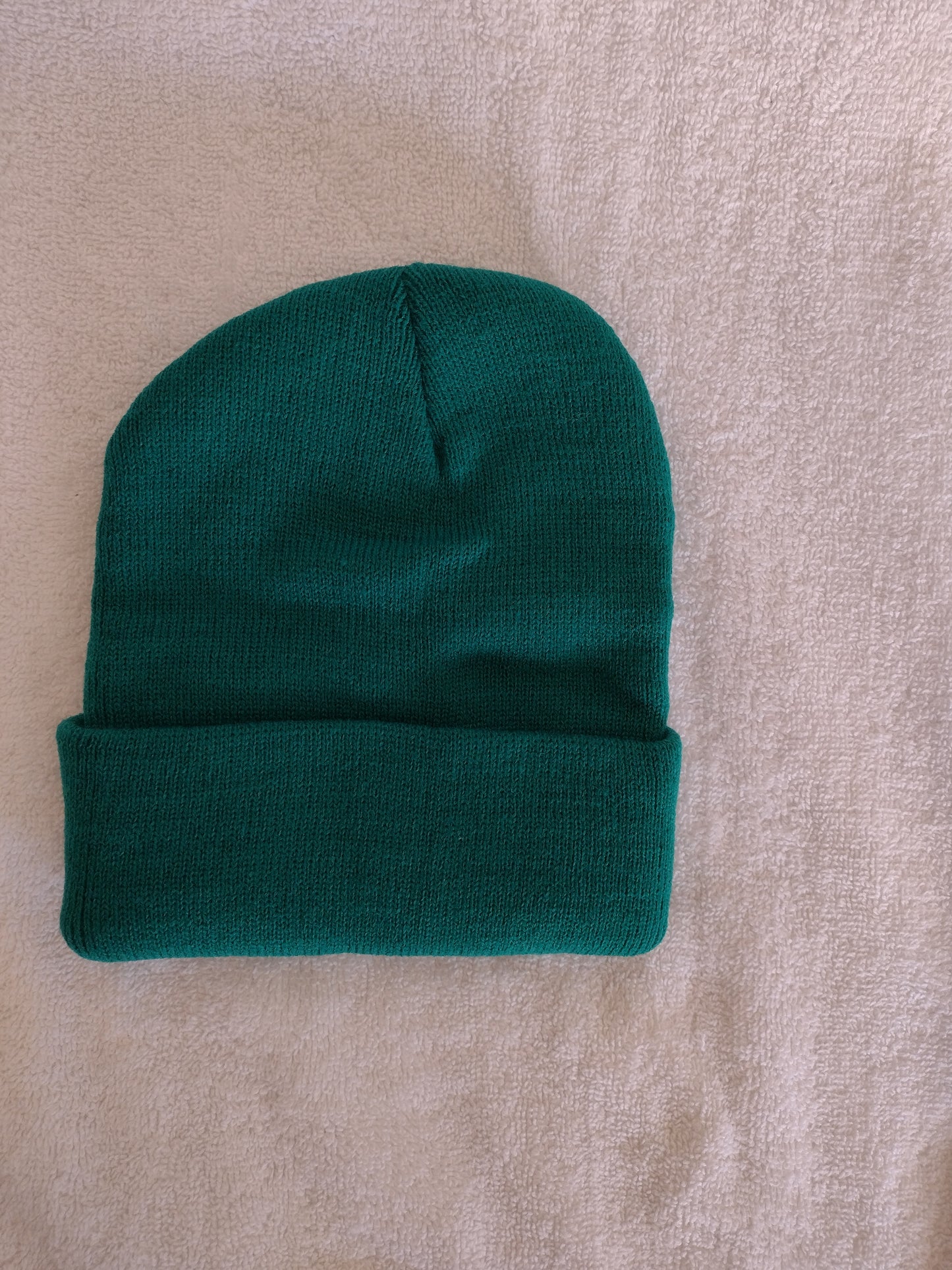 Youth Winter Beanie Hat Green