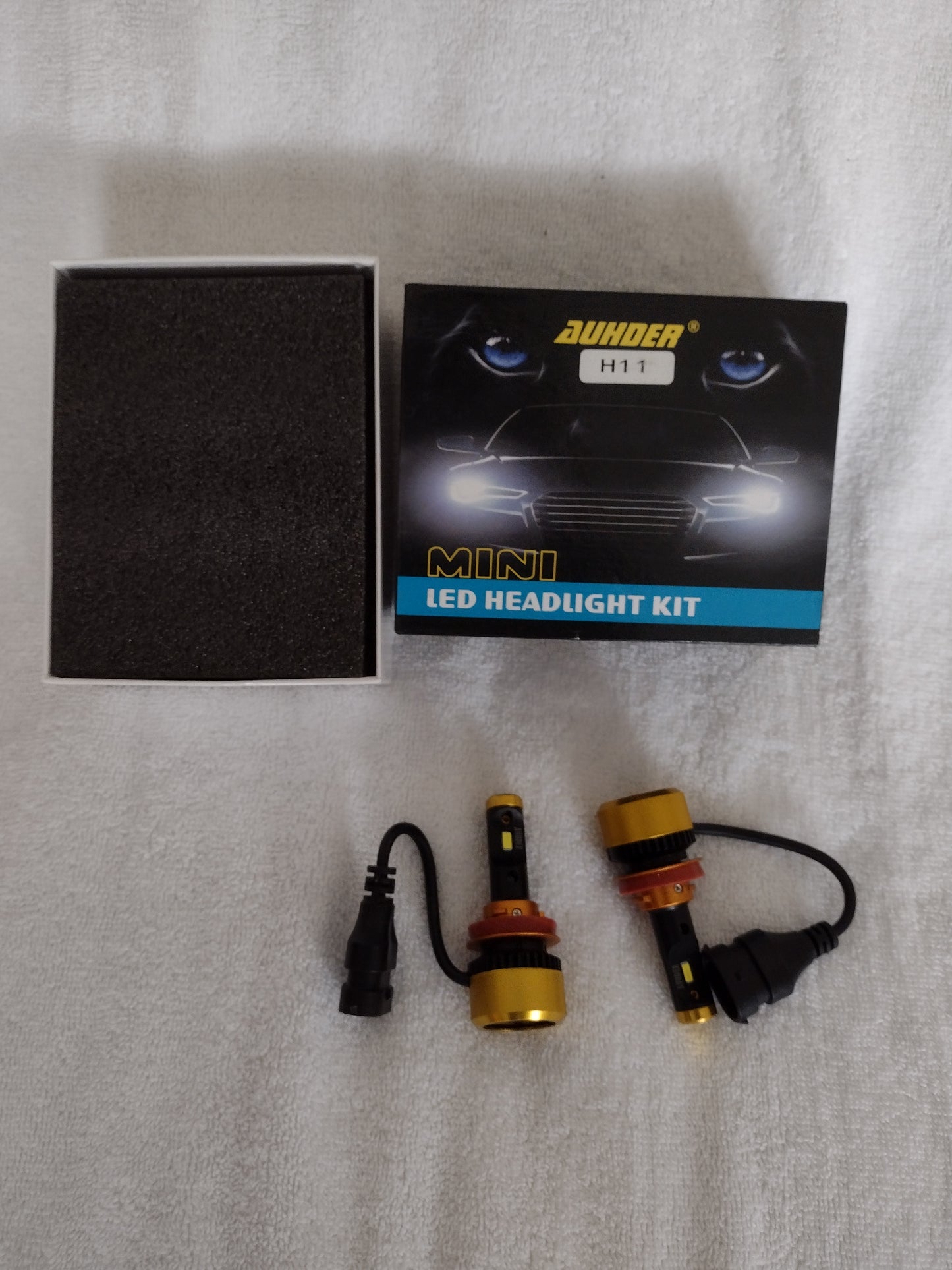 Auder Mini LED Headlight Kit H11 2Pk.