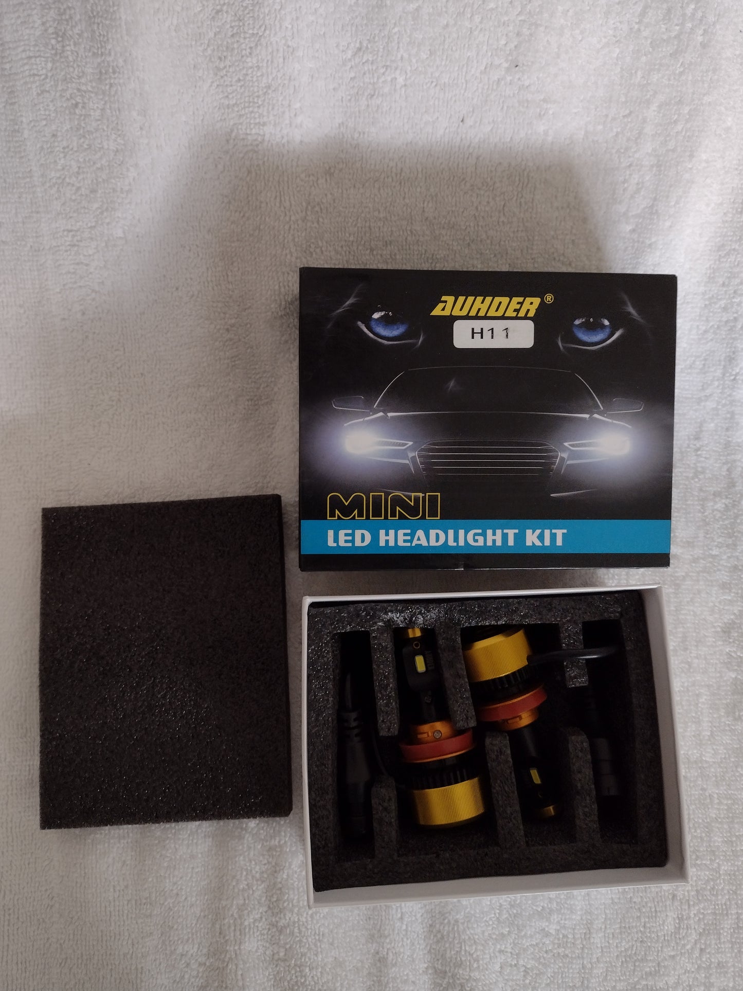 Auder Mini LED Headlight Kit H11 2Pk.