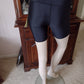 Women's Black Swim Short with Internal Drawstring Size S(4-6)