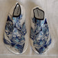 Women's Water Shoes by Ever Novel Size 43/11US Blue & White Patterned