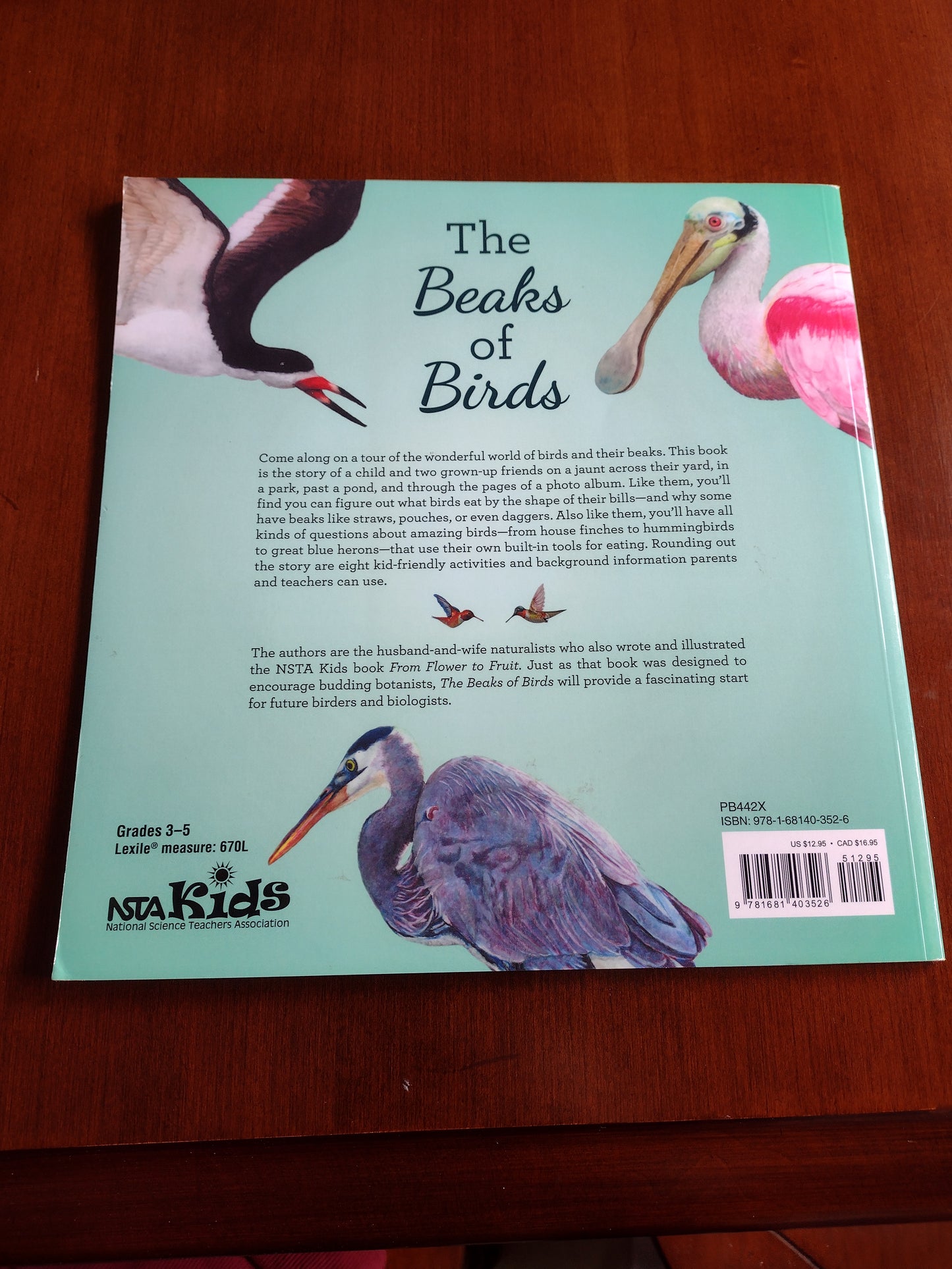 The Beaks of Birds Grades 3-5