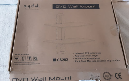 2 Tier Blu-ray/dvd wall mount by Suptek