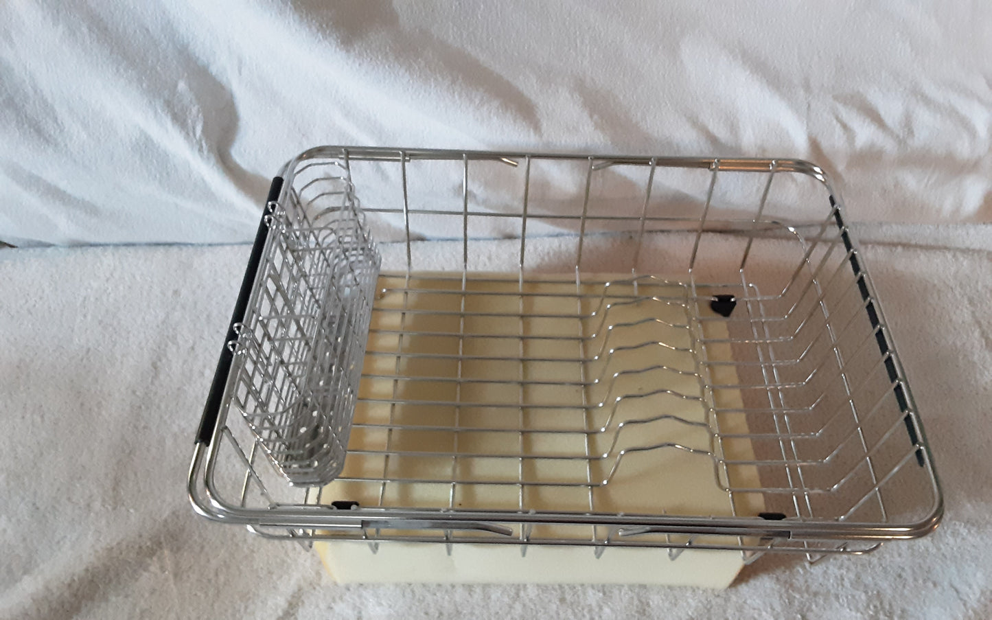 Sink top dish rack