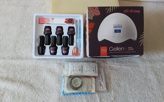 Gel nail polish starter kit