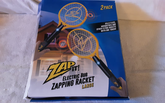 Bug zapping racket 2pk