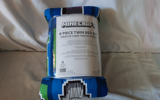 6Pc. Twin Bed Set by Minecraft