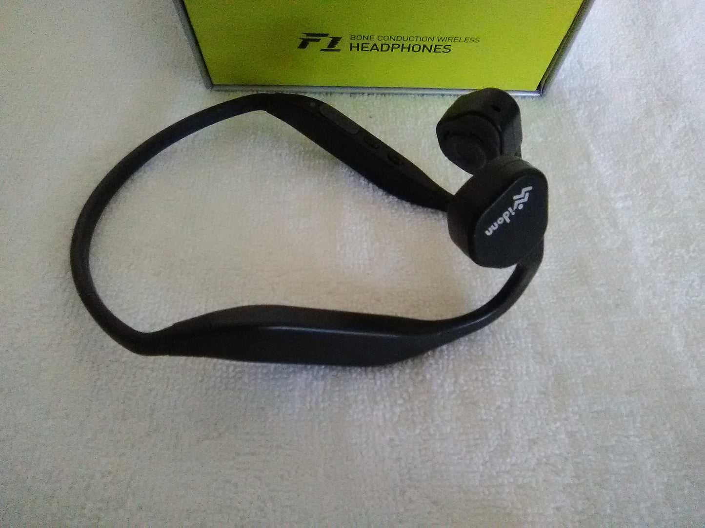 Sports Bone Conduction Wireless Headphones F1 by Vidonn Gray or Blue