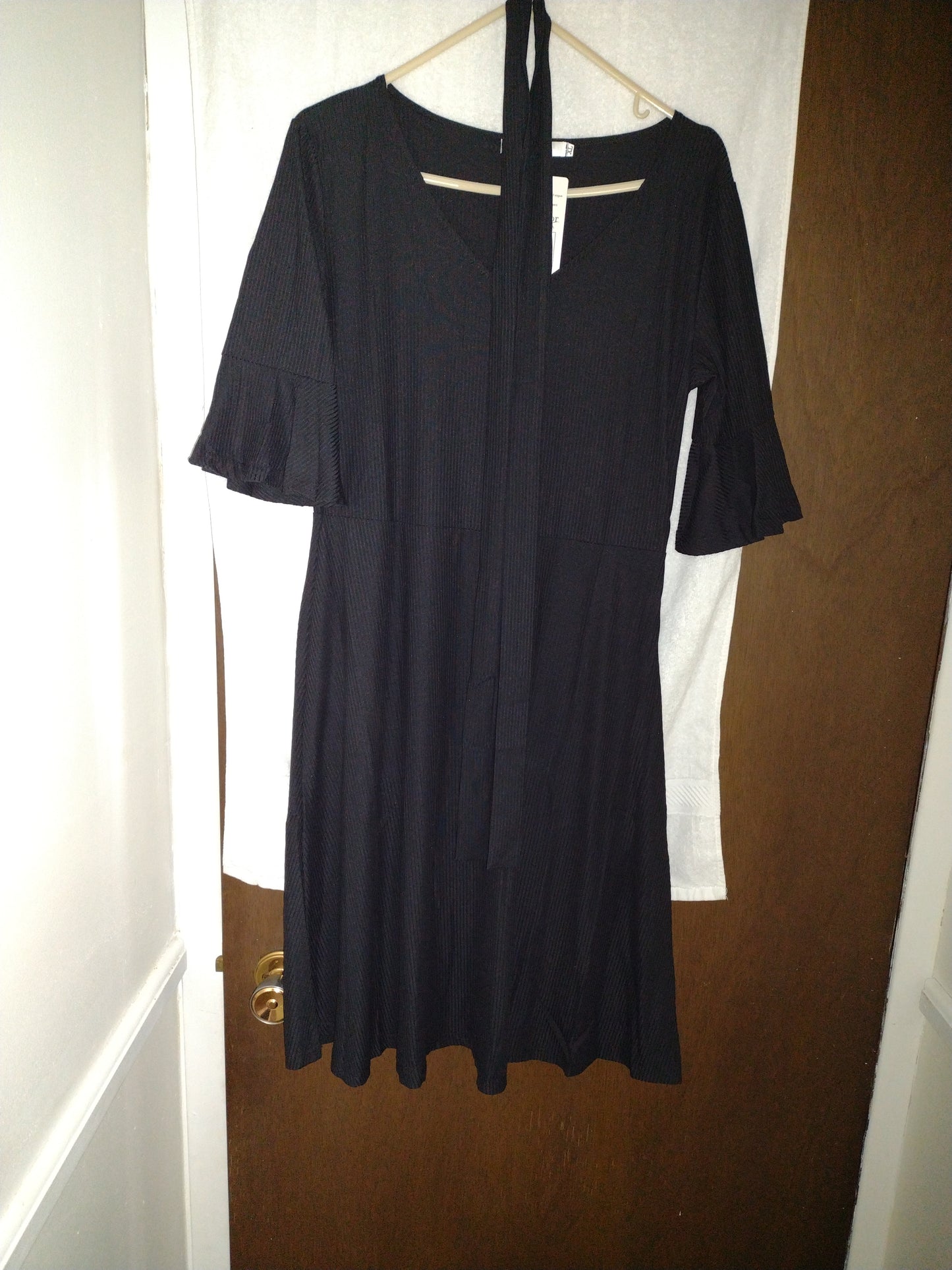 Nursing Mom's Party Dress by Meaneor Size XL Black