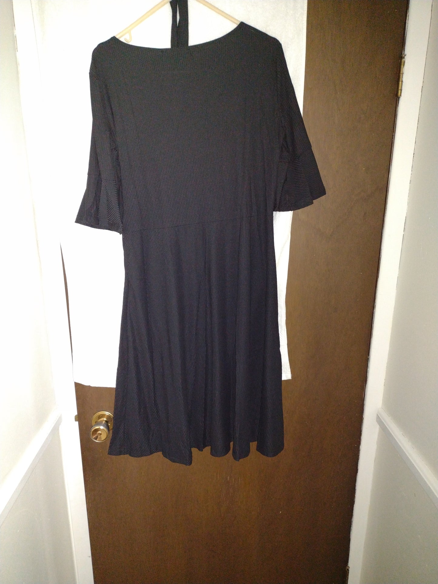 Nursing Mom's Party Dress by Meaneor Size XL Black