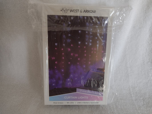 LED Curtain Lights Pink Ombre WA-CL003-6527