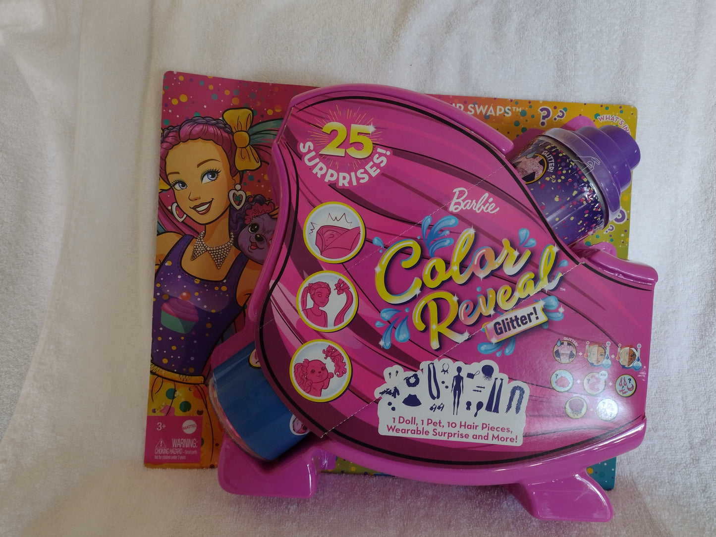 Barbie Color Reveal Glitter with 25 Surprises For 3+