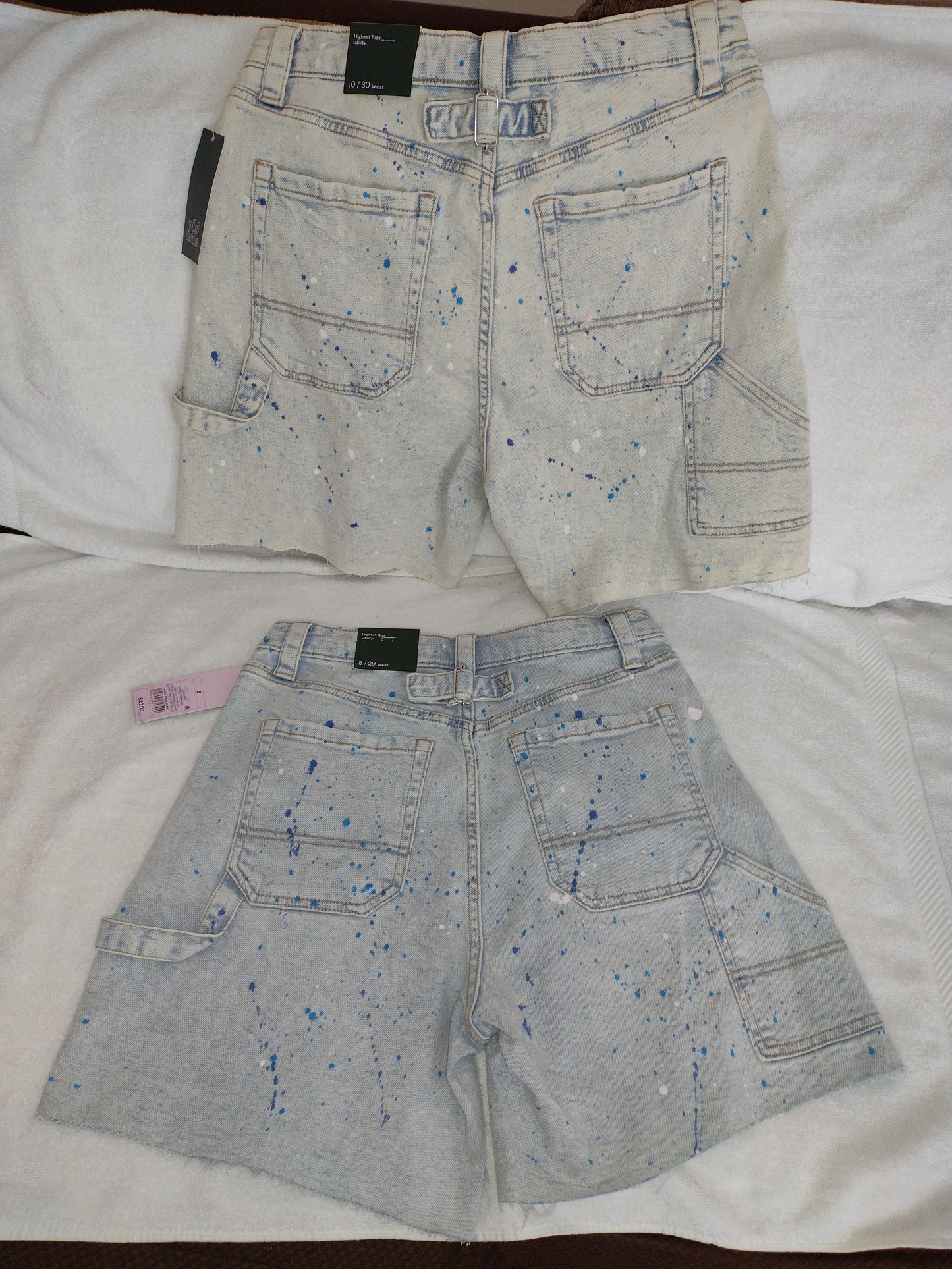 Women's Highest Rise Utility Denim Shorts