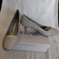 Women's Dream Pairs  LUVLY Wedding/Party Shoes Silver Glitter Size 9.5US