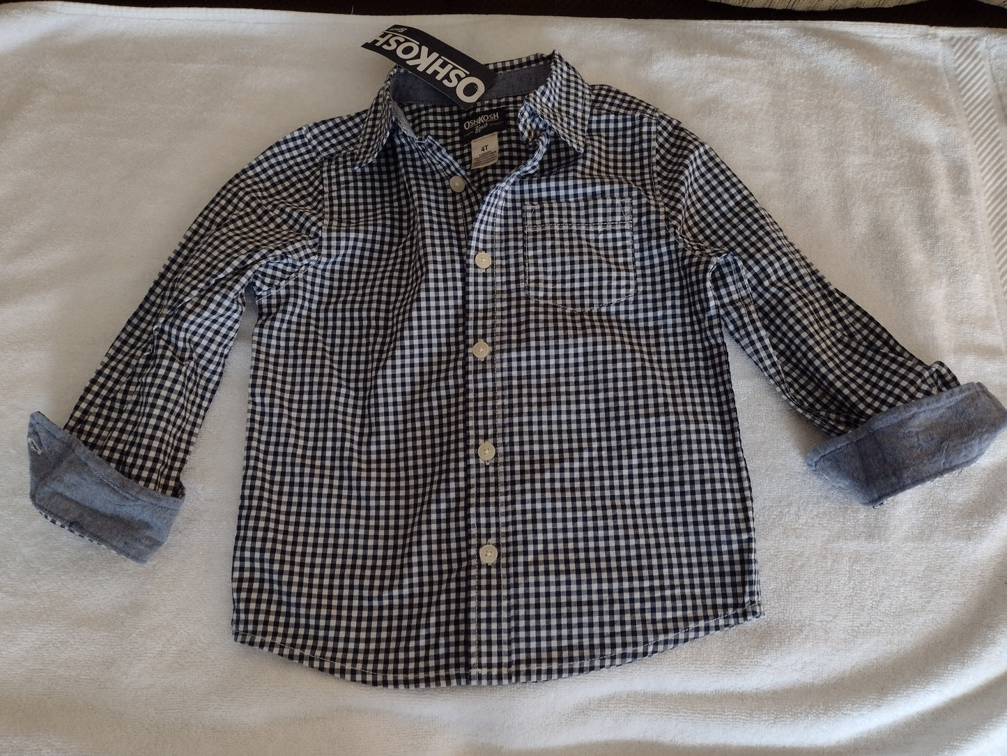 Toddler Boys OSHKOSH Shirt Size 4T