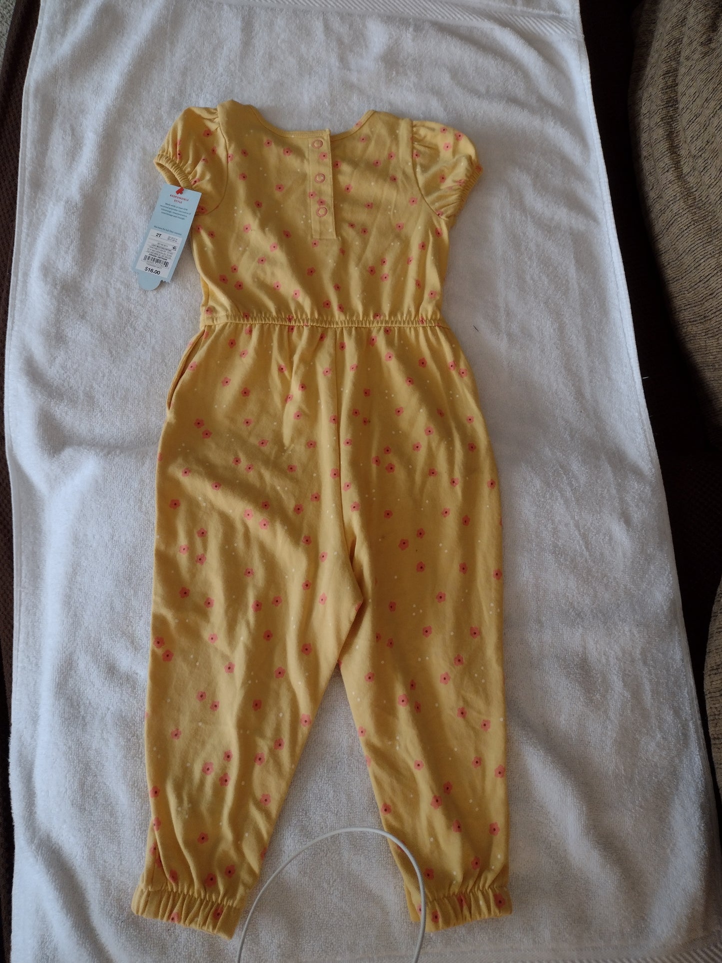 Toddler Girl Jumpsuit by Cat & Jack Size 2T